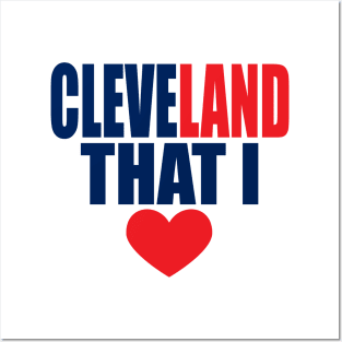 CLEVELAND THAT I LOVE Posters and Art